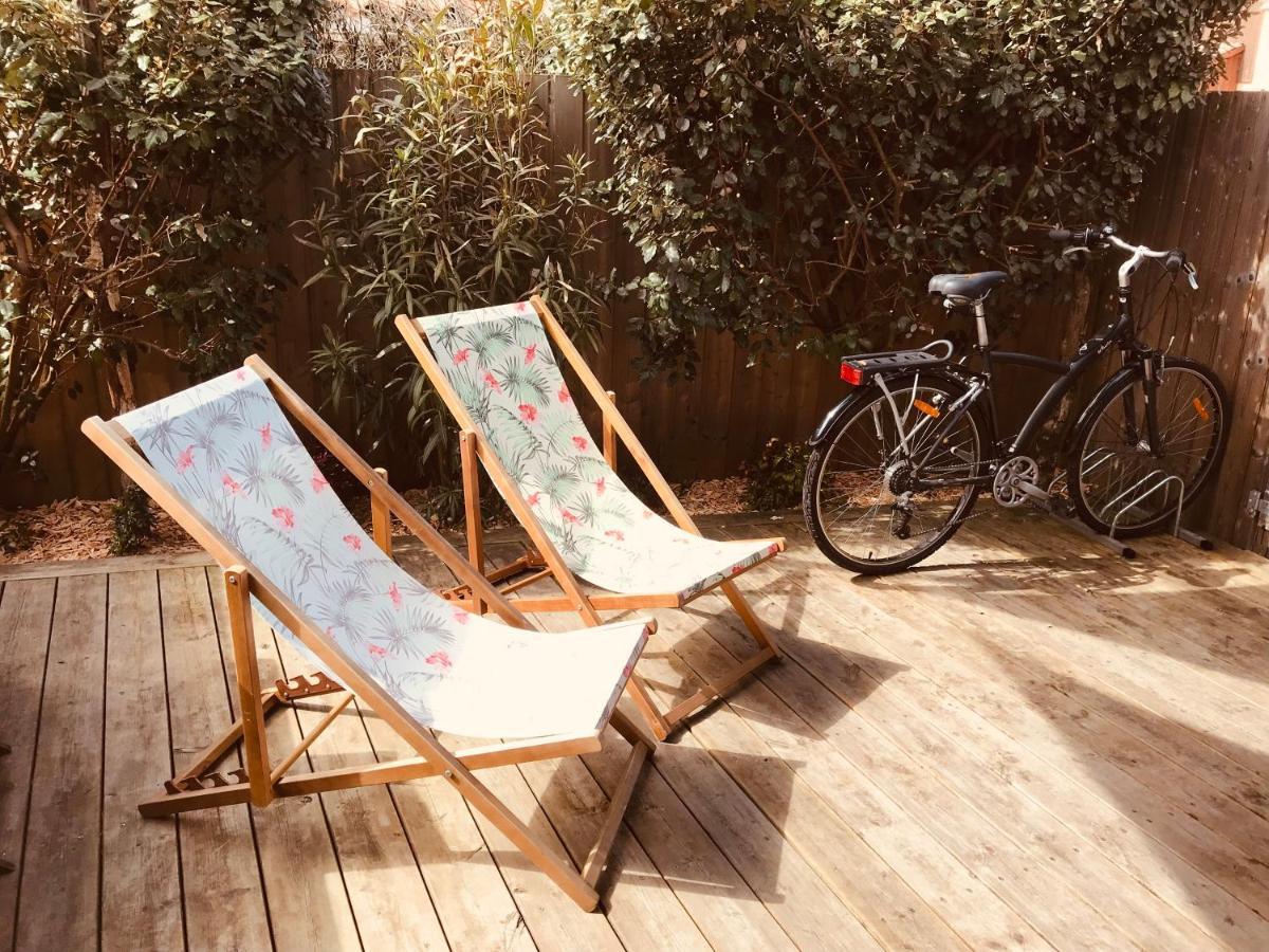 Cocon Entre Presqu'Ile Du Cap Ferret Et Plages Oceanes - Terrasse - 1 Velo Gratuit Ares Bagian luar foto