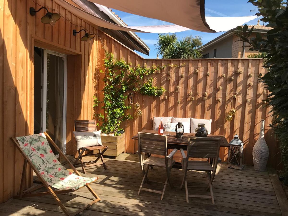 Cocon Entre Presqu'Ile Du Cap Ferret Et Plages Oceanes - Terrasse - 1 Velo Gratuit Ares Bagian luar foto