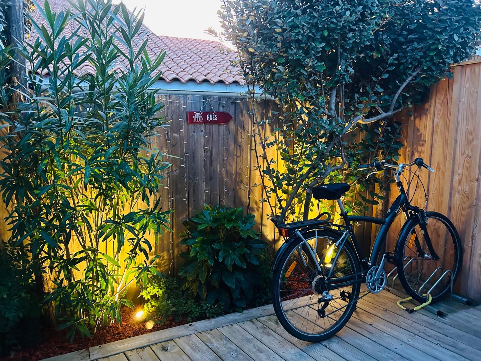 Cocon Entre Presqu'Ile Du Cap Ferret Et Plages Oceanes - Terrasse - 1 Velo Gratuit Ares Bagian luar foto